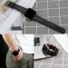 2 Pack BOTNUW Leather Bands for Fitbit Versa 2, SE, Lite - Soft Replacement Straps for Fitness Smart Watch - Black & Brown - Men and Women - Buy Online on GoSupps.com
