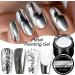 3D Nail Gel - Elegant Metal Nail Polish | Long Lasting Silver Gel Nail Polish | Silver Nail Polish 7ml for Creative Manicure and Professional Shiny Effects - Buy Online on GoSupps.com