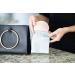 Compact Travel Makeup Mirror 1x/10x Magnification | Double Sided Magnifying Mirror | Portable Purse Mirror - Millennial Pink - Buy Online on GoSupps.com