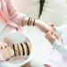 20 Pcs Boho Bracelet Hair Ties for Women - Elastic Hair Bands in 5 Cute Styles for Thick & Thin Hair (Black & Beige) - Buy Online on GoSupps.com