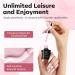 Modelones 15ml Glitter Pink Assembly Gel | UV/LED Nail Polish & Builder Gel for Nail Extensions & Art - Buy Online on GoSupps.com