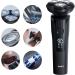 Men's Electric Rotary Shaver | 3D Floating Cutter Fast Charge Waterproof - Ideal Gift for Dad Husband or Boyfriend - Buy Online on GoSupps.com