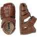Falcotto Alby Closed Toe Leather Sandals - Brown (UK 4) - Buy Online on GoSupps.com