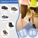 Haofy Bunionette Corrector - 6 Pack Silicone Gel Little Toe Support for Men & Women | One Size Fits All - Buy Online on GoSupps.com