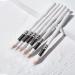 NewBang 9-Piece White Barber Pencil Set - Hairline Razor Trace Pencils, Beard Guide, Outliner, Shaping, Sharpener, Brush, Ruler - Buy Online on GoSupps.com
