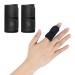 ONTYZZ 2 Pieces Adjustable Finger Brace Finger Splin Fingers Straightening for Basketball Volleyball Tennis/M Medium Black
