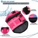 Fragralley Dog Life Jacket Shark Vest | Adjustable Ripstop Safety Vest for Dogs | Superior Buoyancy & Rescue Handle | Small Medium Large Dogs | Swim, Pool, Beach, Boating | XS Pink-Wave Shark - Buy Online on GoSupps.com