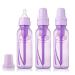 Dr. Brown's Girls' 6-Pack 8 oz. Bottles - 3 Lavender, 3 Pink - Natural Flow Design - Buy Online on GoSupps.com