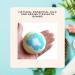 6 Extra Large 5.2 oz. Hand Made Vegan Organic Bath Bomb Set Perfect for Bubble & Spa Bath (Christmas Packed Box) - Buy Online on GoSupps.com
