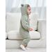 VICROAD Baby Hooded Knitted Rompers | Newborn Girls Boys Onesies | Warm Sweater Jumpsuit 18-24 Months Green - Buy Online on GoSupps.com