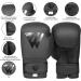 Buy WFX Children's Boxing Gloves - 4oz Junior MMA & Kickboxing Gear for Ages 2-4 | Matt Black Perfect Gift for Young Girls - Buy Online on GoSupps.com