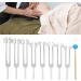 Tuning Fork Instrument Hammer Tool Set 8 Tuning Forks Tuning Fork Set for Relaxation Nursing - Buy Online on GoSupps.com