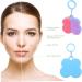 FRCOLOR Face Cleansing Brush Exfoliator Silicone Exfoliating Face Scrubber Portable Face Brush Sensitive Skin Soft Brush Facial Face Silicone Scrubber Face Exfoliator Nano Bath Brush Pores 7x7cm As Shown - Buy Online on GoSupps.com