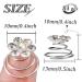 TUUXI 84pcs Rhmeta Title: inestone Crystal Twisters Set - Spiral Hair Pins for Wedding and Prom - Buy Online on GoSupps.com