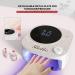 Buy Belle Cordless UV Nail Lamp - Rechargeable LED Gel Nail Light with 4 Timer Modes & Rhinestones | International Shipping Available - Buy Online on GoSupps.com