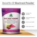 Nutranix Natural Beet Root Powder For Improves Heart Health & Support Blood Pressure Level - 227 gm - Buy Online on GoSupps.com