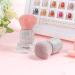 ANGNYA Pink Nail Dust Brush with Rhinestones | Fluffy Makeup Brush for Acrylic Nails & Dip Powder Removal | Nail Art Clean Up Tool - Buy Online on GoSupps.com