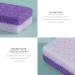 4-Piece Pumice Foot Care Set | Double-Sided Peeling Stone & Two-Tone Cleaner | At-Home & Salon Use - Buy Online on GoSupps.com