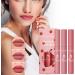 Mllkcao 3-Piece Matt Liquid Lipstick Set - Long-Lasting Waterproof Strawberry Lipstick for Daily & Party Makeup - Buy Online on GoSupps.com