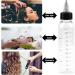 ZISHAN 3Pcs Hair Oil Applicator Bottle Set - 110ML Color Squeeze Bottles for Salon Hair Care & Art - Buy Online on GoSupps.com