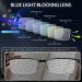 AJYADO Reading Glasses for Men & Women - 2PCS Blue & Black | Blue Light Filter Reading Aid (2.5) - Buy Online on GoSupps.com