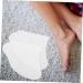 NUSITOU 50 Pairs Foot Mask Foot Lotion Foot Care Socks Moisturizing Use Foot Covers Pedicure Liners Lotion Socks Clear Feet Cover Foot Moisturizing Supplies White Non-woven Fabric - Buy Online on GoSupps.com