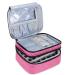 Luxja Double-Layer Nail Polish Carrying Case - Pink (Bag Only) - Holds 30 Bottles (15ml) - Buy Online on GoSupps.com