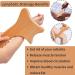 2 in 1 Wood Lymphatic Drainage Dry Brush Massage Tools Kit - Wooden Therapy Paddle for Body - Maderoterapia Kit - Shower Brush for Cellulite - Best Body Brushing Tool - Buy Online on GoSupps.com