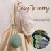 Lencyotool Portable Pacifier Holder Case - Travel-Friendly Paci Pouch for Babies | Zippered Design for On-the-Go Use | Ideal for Outdoors & Green Trolleys - Buy Online on GoSupps.com