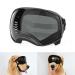 Namsan dog glasses with a wide range of visits UV protection sunglasses for large dogs eyes protect dogs protective glasses with adjustable band and sponge-nose pads black