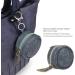Tylyworth PU Leather Pacifier Bag | Diaper Bag Holder for Boys & Girls | Dark Blue | Holds 2 Pacifiers - 3.9 Diameter - Buy Online on GoSupps.com