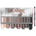 Ucanbe eyeshadow Pallette 12 colors with brush - Eyeshadow palette matt and shimmering - make -up palette high color rendering waterproof durable (06)
