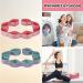 2-Piece Yoga Belt Set | Elastic Fitness Bands with Loops for Stretching Gymnastics & Pilates Optimal Yoga Accessories - Buy Online on GoSupps.com