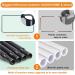 Cat Window Hammock Perch Bed for Large Cats | Upgraded Suction Cups | Black - Buy Online on GoSupps.com