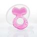 Nuby Silicone Teethe-EEZ Teether with Bristles & Hygienic Case - Pink - Buy Online on GoSupps.com
