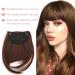 Bangs Hair Clip Clip in Bangs French Bangs Hair Thick Curved Bangs Extensions 6" Short Synthetic Bangs Fringe with Temples Hairpieces for Women Girls Bangs Clip in Hair (Color : 006) - Buy Online on GoSupps.com