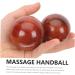 Buy Gogogmy 2-Piece Wooden Massage Balls - Handmade Health & Hand Exercise Balls for Rolling Therapy - Buy Online on GoSupps.com