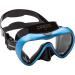 Cressi Anti-Fog Wide View Single Lens Scuba Diving and Freediving Mask: A1: Designed in Italy Black/Blue Clear Lens - Buy Online on GoSupps.com