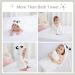 Bamboo Hooded Baby Bath Towel Toddler Wearable Blanket | Large Size Animal Bathrobe (Panda) - 75x100cm - Buy Online on GoSupps.com