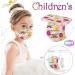 3 Ply Non-Woven Breathable Face_mask Cute Cartoon 50Pcs Face Bandanas with Cute Printing No Washable for Kids Children (A06 50Pcs) - Buy Online on GoSupps.com