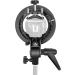 Neewer S-Type Bracket Holder with Bowens Mount - Speedlite Flash Snoot Softbox Beauty Dish Reflector Umbrella Stand - Buy Online on GoSupps.com