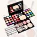 Make-up Palettes Professional Cosmetic Makeup Palette Set Kit-Eyeshadow & Blusher & Face Powder & Lip Gloss + 5Pcs Harry Wand Eyeshadow Makeup Brushes 5Pcs Wand+39 Eyeshadow Palette - Buy Online on GoSupps.com