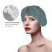 Otter Shower Cap - Reusable Double Layer Bath Cap for Women | Waterproof PEVA Lining | Hair Bonnet (1 piece) - Buy Online on GoSupps.com