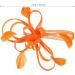 Lurrose Mesh Flower Hair Clip Fascinator Hair Pins Brooch Vintage Tea Party Hair Accessories for Women (Orange) - Buy Online on GoSupps.com