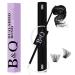 Cluster Lash Glue 10ML B&Q Dual-Sided Bond Individual Lash Glue Lash Cluster Glue Long Lasting Hold 48-72 Hours Waterproof Mascara Wand Bond (Black and Clear 10ML) Dual-Sided Bond-10 ml
