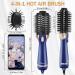 Unipampa 4-in-1 Hot Air Brush - 1200W Hair Dryer Curling & Volume Brush with 3 Heat Settings | International Shipping Available - Buy Online on GoSupps.com