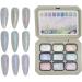  G n rique Gradient Dab Gel - 9-Pocket Palette Nail Styling Supplies | Solid gel glue for artistic manicures at home for travel parties or use by nail art enthusiasts - Buy Online on GoSupps.com