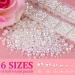 Flat Back Pearls Kit - 3800 Pcs, 3 Boxes, AB+ White AB+ Beige AB Half Round Pearls for Nail Art & DIY Crafts with Pickup Pencil and Tweezer - Buy Online on GoSupps.com