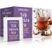 Fruity Marzipan 100% Natural Fruit Herbal Flavoured Seasonal Tea with Blackberry Leaves Rosehip Chamomile Cardamom - Buy Online on GoSupps.com