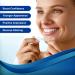 Sensitivity-Friendly Teeth Whitening Strips - 14 Sets, 28 Strips for Stain Removal from Coffee, Smoking, Tobacco - Dental Teeth Whitener Kit - Buy Online on GoSupps.com